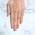 thumbnail image 2 of Certified Natural 1.75 Carat White Topaz Emerald Shape Step Cut 8x6 mm Loose Gemstone April Birthstone, 2 of 6