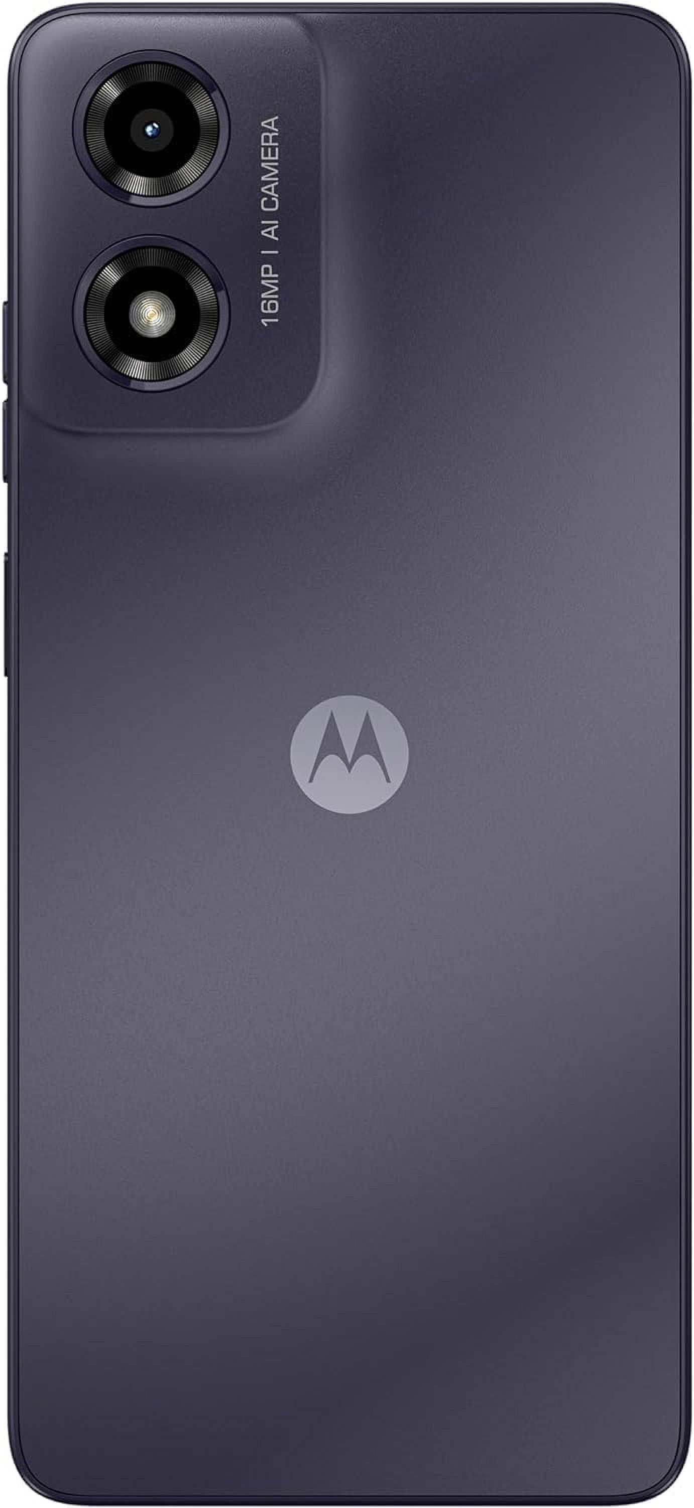 Motorola Moto G04 128GB + 4GB RAM (Dual Sim) Factory GSM Unlocked | 6.56" 90Hz LCD Display | 16MP Camera | International Model XT2421-2