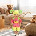 thumbnail image 6 of Gqtwoy 18-Inch Doll Clothes Set - Cute Cartoon Beetles Jumpsuit, Universal Fit for Reincarnation Dolls, Holiday Dress-Up & Gift Accessories, 6 of 6