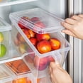 thumbnail image 4 of LPSSTORE Refrigerator Storage Box Food Grade Preservation Box Kitchen Vegetable and Fruit Special Egg Box Egg Storage Box, 4 of 8
