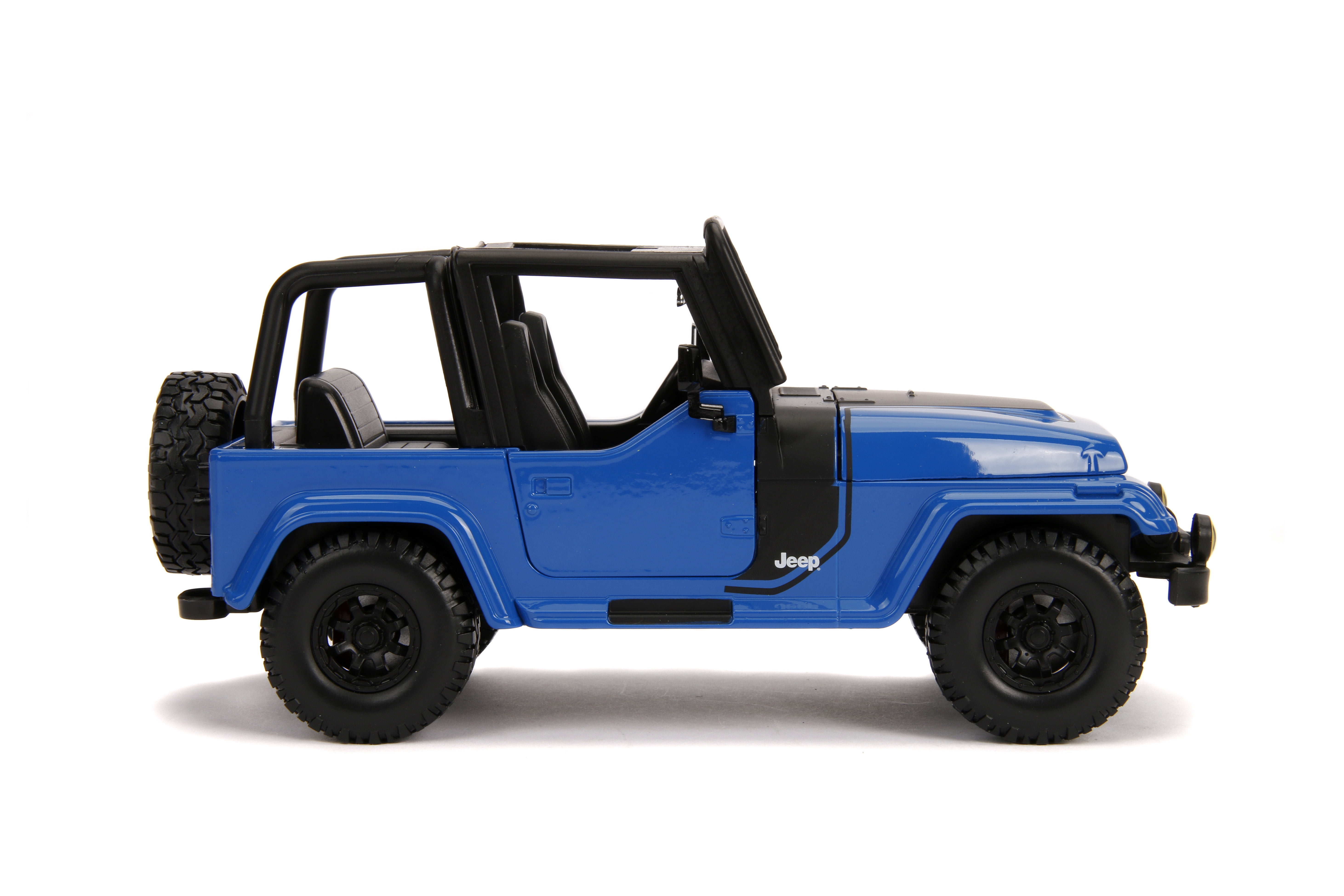 Jada Toys 1:24 Scale 1992 Jeep Wrangler Toy Car Play Vehicle