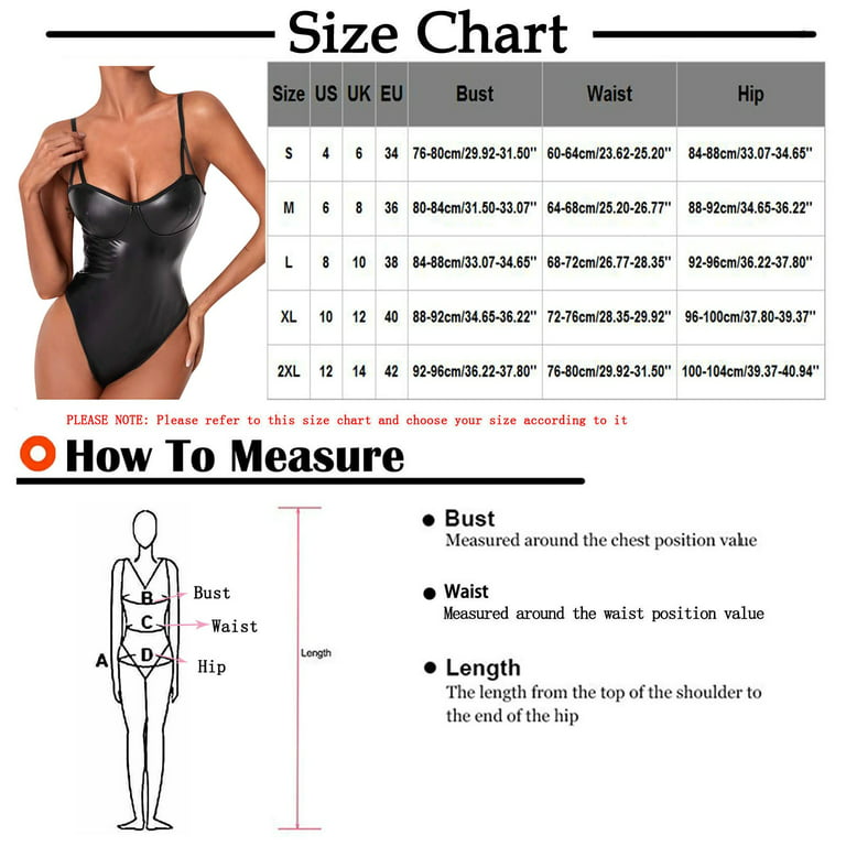 YDKZYMD Sexy Lingerie for Women Outfits Womens Sexy Leather Bra and Panty  Sets Cut-out design Strappy Sleepwear for Women Black M 