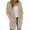 Khaki, variant on Fiaer Women's Cardigan Sweater 2025 Fall Open Front Knit Oversized Long Sleeve Solid Trendy Pocket Tops White XL