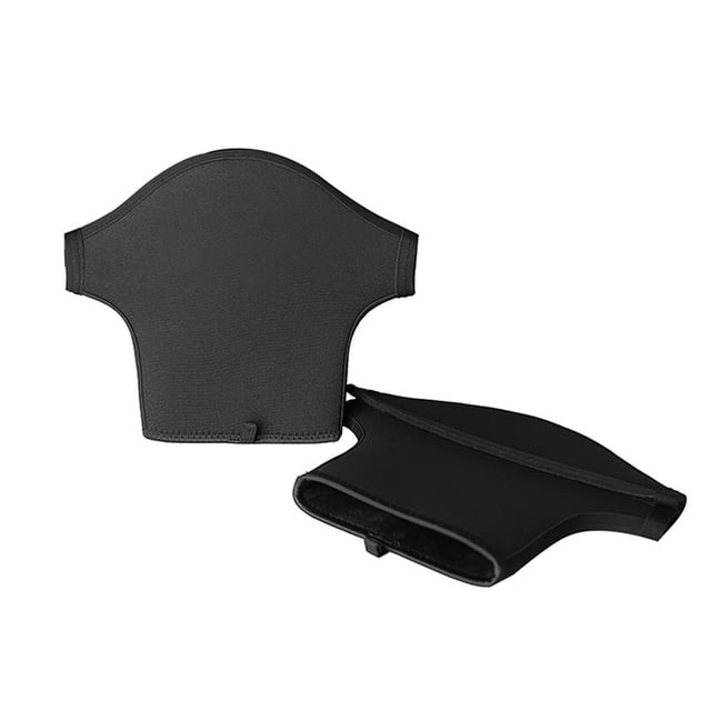 Speravity 2PCS Negro Kayak Canoa Guantes de remo Un par de guantes de remo de neopreno cálidos Guantes impermeables a prueba de viento para remo Deportes Bombillas para automóviles Speravity VI003731-00