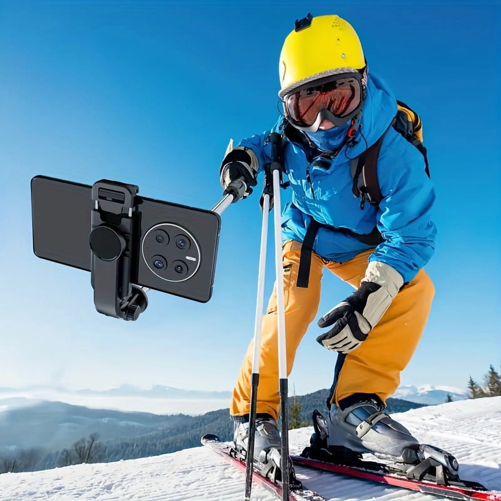 HPQ 40-Inch Mobile Phone Selfie Stick Tripod, A Stable Floor Stand Specially Designed For Live Streaming, With A Wireless Remote Control That Can Rotate 360°, Suitable For Smart Phones.