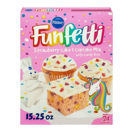 UPC 013300000106 - Pillsbury Funfetti Strawberry Cake Mix