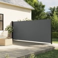 thumbnail image 1 of vidaXL Auvent Latéral Rétractable Anthracite 160x300 cm, 1 of 5