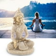 thumbnail image 3 of Decoración de Buda, estatua de Buda sentado meditando Estatua de Buda Artesanía de Buda Integración perfecta, 3 of 9