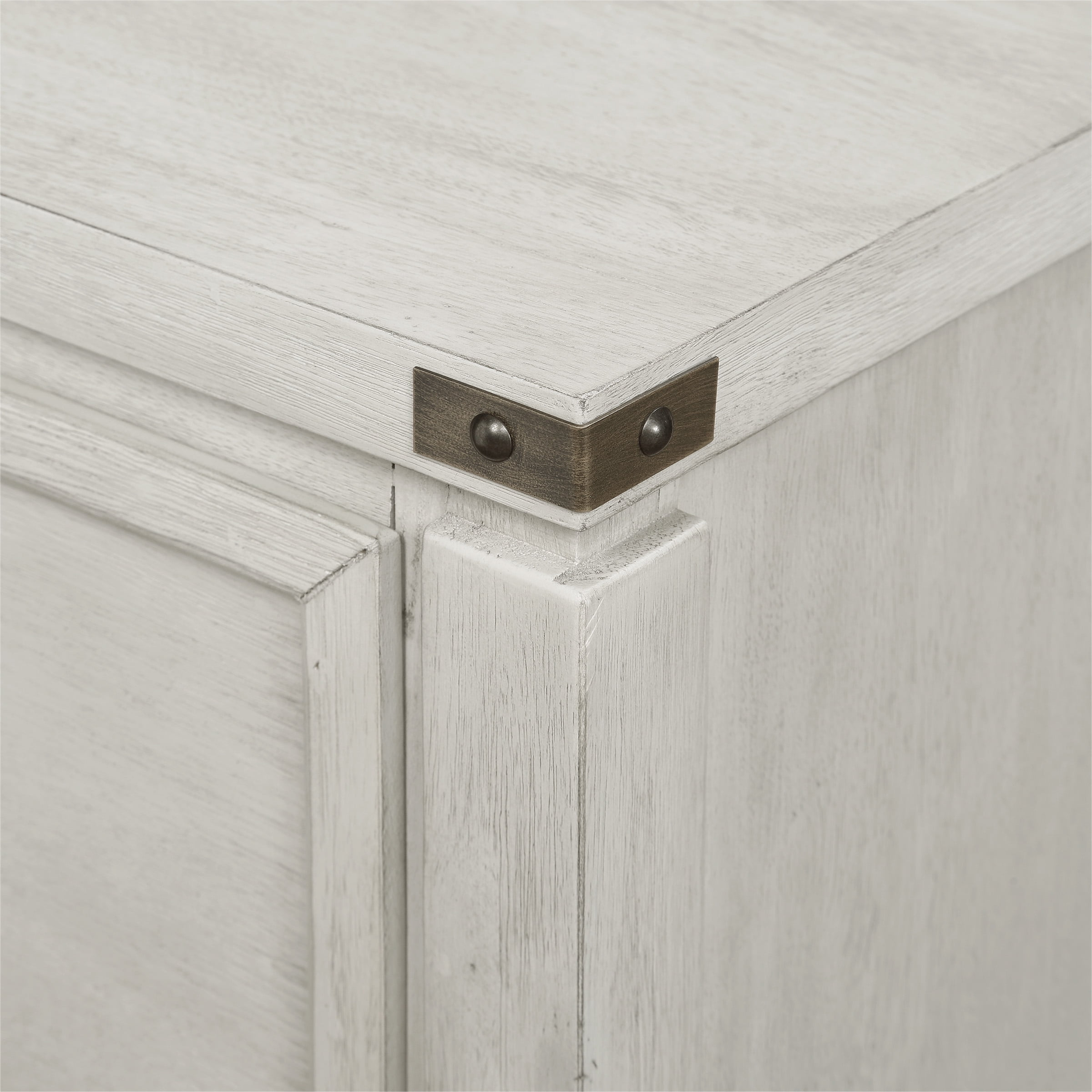 Baton Rouge 2 Drawer File Cabinet in Champagne White Oak Finish