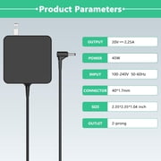 20V 2.25A 45W 4.0mm*1.7mm Laptop AC Adapter Charger for Lenovo IdeaPad 100-15IBY N3540 100-14IBY N3540 100-14IBY N2840 320S-15IKB 80X5 530S-14IKB 81EU S145-14IKB 81VB S145-14IWL 81MU S145-14IGM 81MW