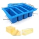 thumbnail image 2 of Bearachild Molde de mantequilla de 4 cavidades bandeja de silicona fabricante de mantequilla con tapa antiadherente para pan de maíz pastel de queso palo Herramientas y accesorios para hornear azul Bearachild HA006773-03, 2 of 6