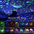 thumbnail image 4 of Proyector de luces nocturnas para niños: Liangnv 8 luces de colores que cambian la luz nocturna de estrella para niños de 2 a 12 años, juguetes, lámpara giratoria para niños de 3 a, 4 of 5