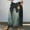 Blue, variant on WXLWZYWL Maxi Skirts for Women Ankle Length Skirt Casual Long Skirt High Waisted Maxi Skirt Reg and Plus Size Skirt Long Skirt with Pockets