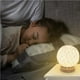 thumbnail image 2 of Yuarrent Lámpara de luz nocturna LED creativa con pantalla tejida a mano Lámpara de noche decorativa para dormitorio de Iluminación navideña Blanco Yuarrent HA024799-02, 2 of 6