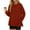 *Wine, variant on ClodeEU Sweatshirts for Women,Long Sleeve Side Slit Crewneck Shirts，Loose Fit Pullover,Casual Tops Wine,Womens Plus L