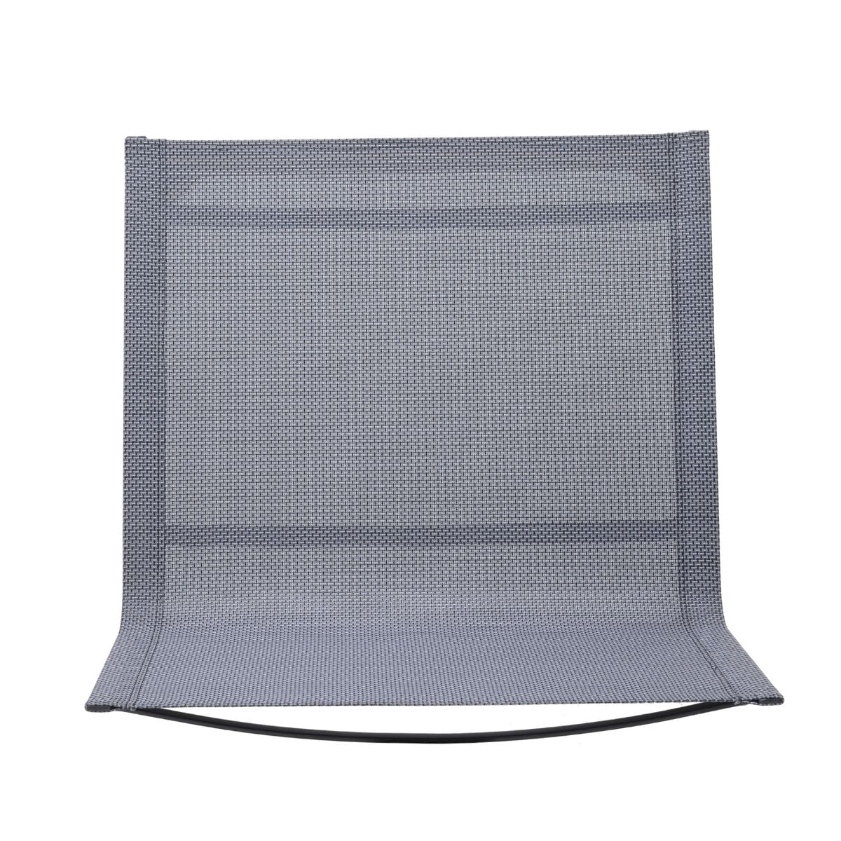 Amazonia Trieste, 100% FSC Certified Teak & Mesh, Outdoor Patio Accent Chair with Olefin Cushions