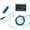 blue-Standard, variant on Internal Cable Routing Set, Bicycles Internal Cable Routing Tool, Bike Hydraulic Inner Wire Guide Tool Install