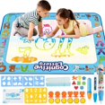 thumbnail image 1 of Water Doodle Mat 100 * 80 cm Gran Water Drawing Mat, Drawing Painting Mat con Water Doodle Pens Feliz Sencillez, 1 of 4