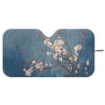 thumbnail image 3 of Xixirimido Car Windshield Sun Shade Universal Fit for SUV Truck Sedan Auto Front Window Sunshade Sun Visor Block UV Rays Keep Cool Car Accessories, Plum Blossom, 3 of 8