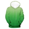thumbnail image 5 of Momasggi Gradient Hoodies for Men Casual Long Sleeve Drawstring Hooded Sweatshirt Baggy Cozy Pullover Hoodie Big and Tall Sweatshirts with Pockets Green L, 5 of 7