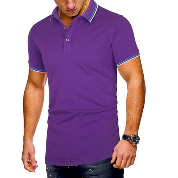 SAYOO Camisetas casuales de manga corta para hombres SAYOO moda