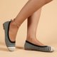 thumbnail image 1 of Teissuly Women Slip-on Tassel Knit Top Platform Loafers Casual Comfortable Shoes Indoor Outdoor Teissuly WER202312145671, 1 of 7