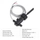 thumbnail image 4 of 2X Interruptor de Flujo de Agua -10, 100 V, Sensor de de Alta Precisión, Control de de Agua Ajustable, Interruptor de de Flotador, Sensor de Flujo., 4 of 5