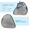 thumbnail image 4 of Tablet Pillow, Gray, 4 of 7