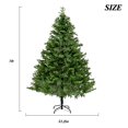 thumbnail image 3 of Acekid 7ft Full PE Spruce Christmas Tree Unlit Hinged Branches Foldable Metal Stand Premium Plastic Green, 3 of 7