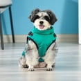 thumbnail image 3 of SILVERCELL Dogs Waterproof Warm Coat Vests Adjustable Reflective Rainproof Jacket Pet Dog's Padded Vest Clothes with Built in Harness Windproof Zipper Snow Coats Snowsuit for Small Medium Large Dogs, 3 of 7