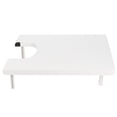 thumbnail image 1 of WRITWAA Sewing Desk Plastic White 1Pcs Easy Installation for Quilting Sewing Accessories, 1 of 8