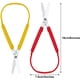 thumbnail image 2 of Tijeras con agarre de color, mango de anillo, tijeras de apertura automática, tijeras de francotirador adaptables para niños y adultos con necesidades especiales, 8 pulgadas (paquete de 3) Ormromra JQWJ432, 2 of 2