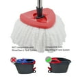 thumbnail image 5 of 4 Pack Mop Replacement Heads Compatible with Oceda 1 Tank System Microfiber Spin Mop Replace Head Mop Refills Safe for All Hard-surfaced Floors Includes 2 Extra Microfiber Cleaning Cloths, 5 of 6