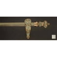 thumbnail image 1 of WinarT USA 8.1190.30.10.280 Palas 1190 Curtain Rod Set - 1.25 in. - Antique Pearl White - 110 in., 1 of 1