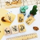 thumbnail image 5 of s sellos de animales planificador sellos de madera para diario sellos de goma para hacer tarjetas Hugtrwg Para estrenar, 5 of 9