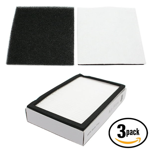 3Pack Replacement Kenmore 11620813001 Vacuum HEPA & Foam Filter