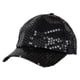 thumbnail image 1 of Ladies Men Glitter Sequins Baseball Cap Buckle Back Party Cap Outdoor Adjustable, 1 of 5