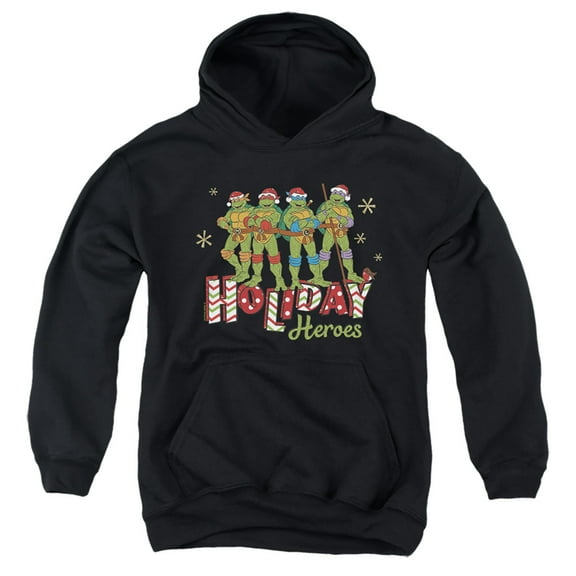 Teenage Mutant Ninja Turtles Holiday Heroes Christmas Shine Kids Hoodie for Youth Boys and Girls