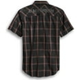 thumbnail image 2 of Harley-Davidson Men's Iron & Pride Plaid Shirt - 96380-20VM - X-Large, 2 of 2
