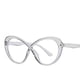thumbnail image 1 of Gafas de espejo planas con degradado azul claro y 8 personalidades para mujer, 1 of 2