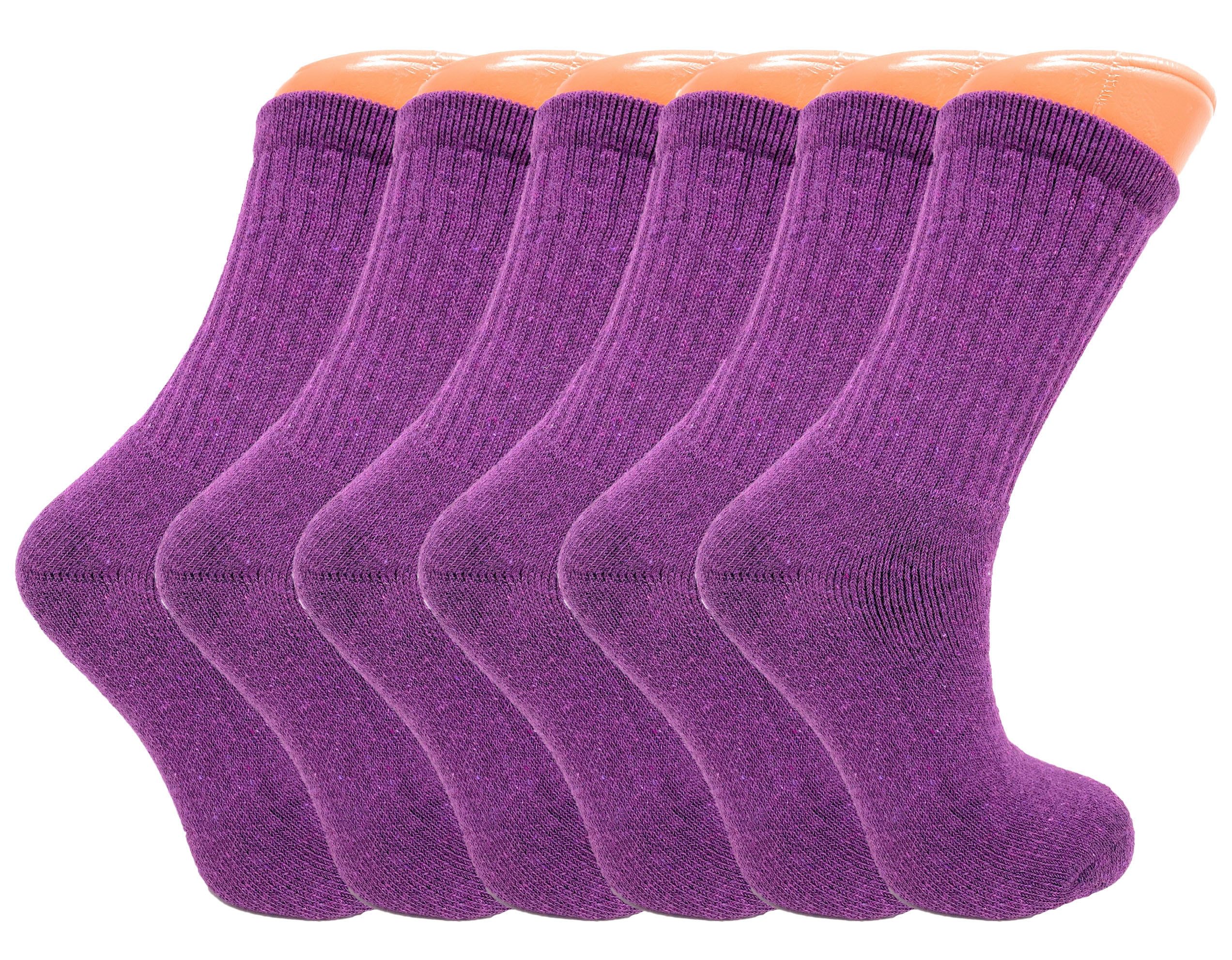 4 Pair's Womens 9-11 ANKLE Socks,Cotton White Gray Pick Purple Athletic M THICK 