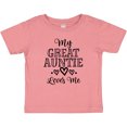 thumbnail image 3 of Inktastic My Great Auntie Loves Me Girls Hearts Girls Baby T-Shirt, 3 of 5