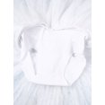 thumbnail image 7 of TiaoBug Girls Ballet Swan Dancewear Jazz Tap Latin Ballroom Dancing Dress Halloween Christmas Costume 3-12, 7 of 7