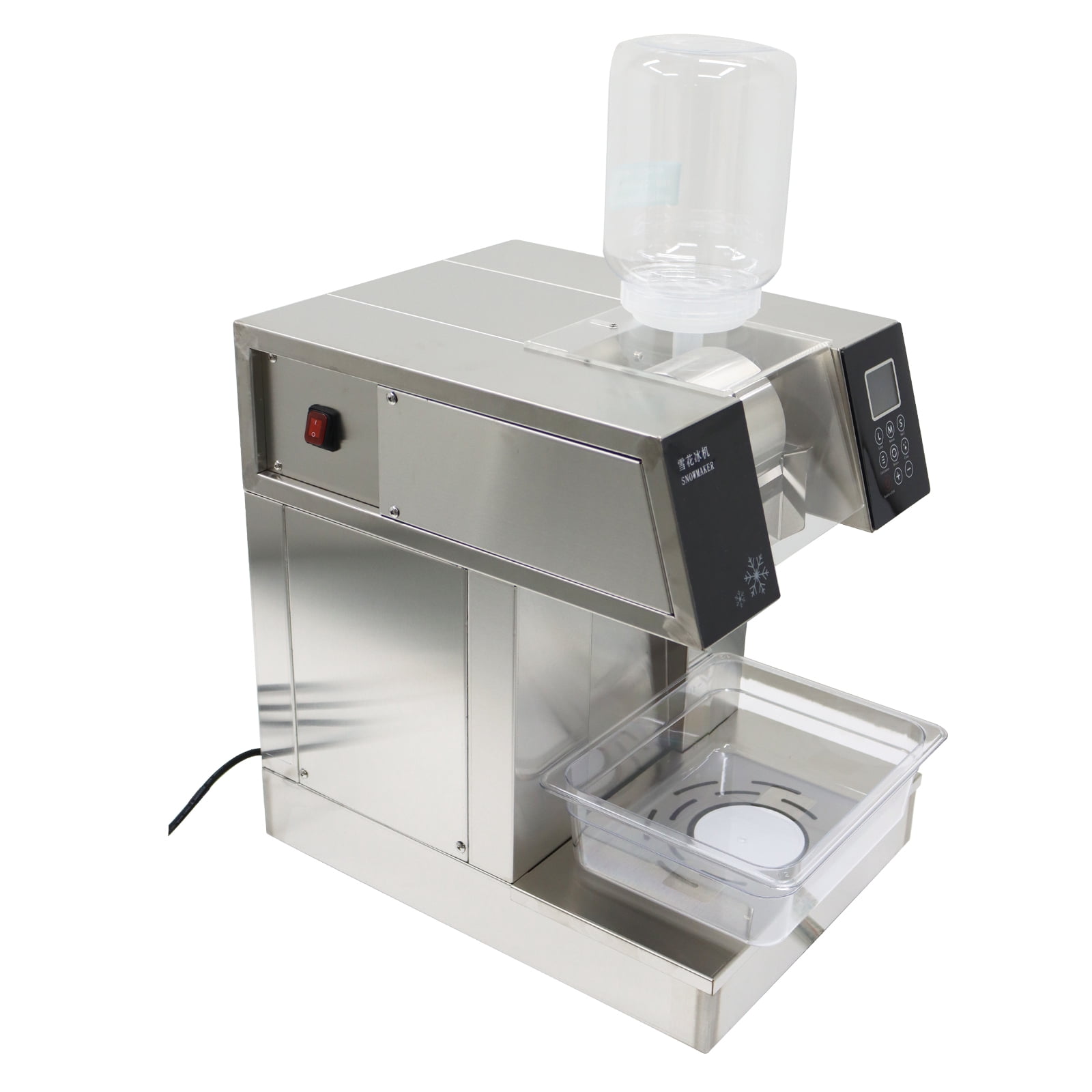 Commercial Snowflake Ice Machine Stainless Steel Ice Shaver