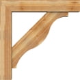 thumbnail image 3 of Ekena Millwork 8"W x 42"D x 42"H Funston Block Rough Sawn Bracket w/ Offset Brace, Western Red Cedar, 3 of 25
