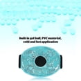 thumbnail image 4 of Compresa de hielo para aliviar el dolor de rodilla, compresa fría y caliente reutilizable, paquete de gel refrescante con perlas para muñeca, rodilla y tobillo, 4 of 4