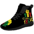 thumbnail image 5 of Aidianart African High Top Sneakers Womens High Top Shoes Size 8.5, 5 of 5