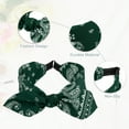 thumbnail image 4 of Unique Bargains 3pcs Bow Knotted Wide Headbands Fashion Hair Accessories for Women Yellow White Green 2.28" Width, 4 of 7