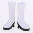 thumbnail image 3 of Botas blancas impermeables, conjunto de zapatos para muñecas Blythe Licca Azone de 12 pulgadas, accesorios de ropa Baoblaze Doll Boots Shoes Outfit, 3 of 7