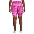 Terra & Sky Women’s Plus Size Bike Shorts, 2Pack, Sizes 0X4X